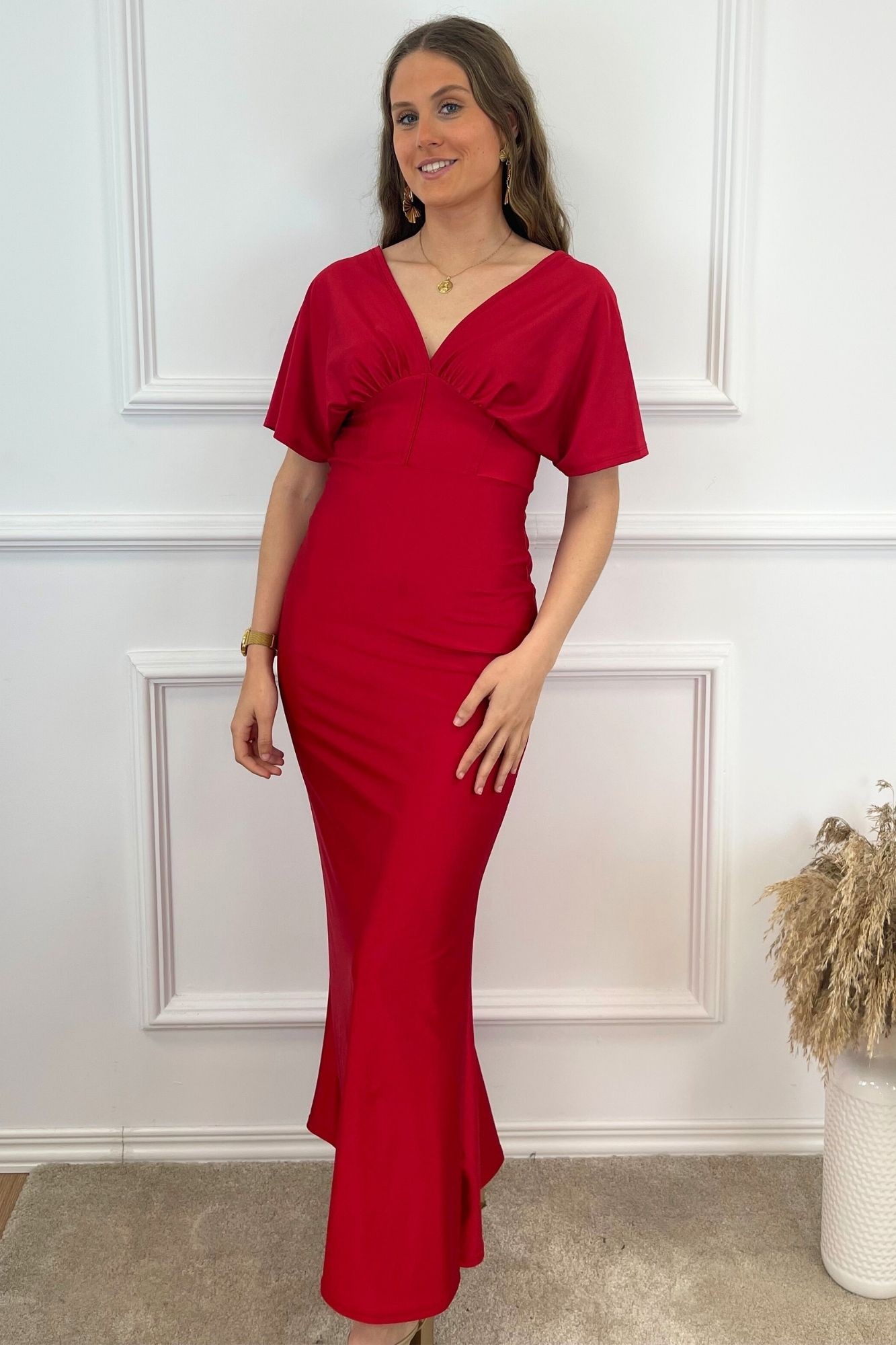 copy of VESTIDO ASIMÉTRICO - NARANJA