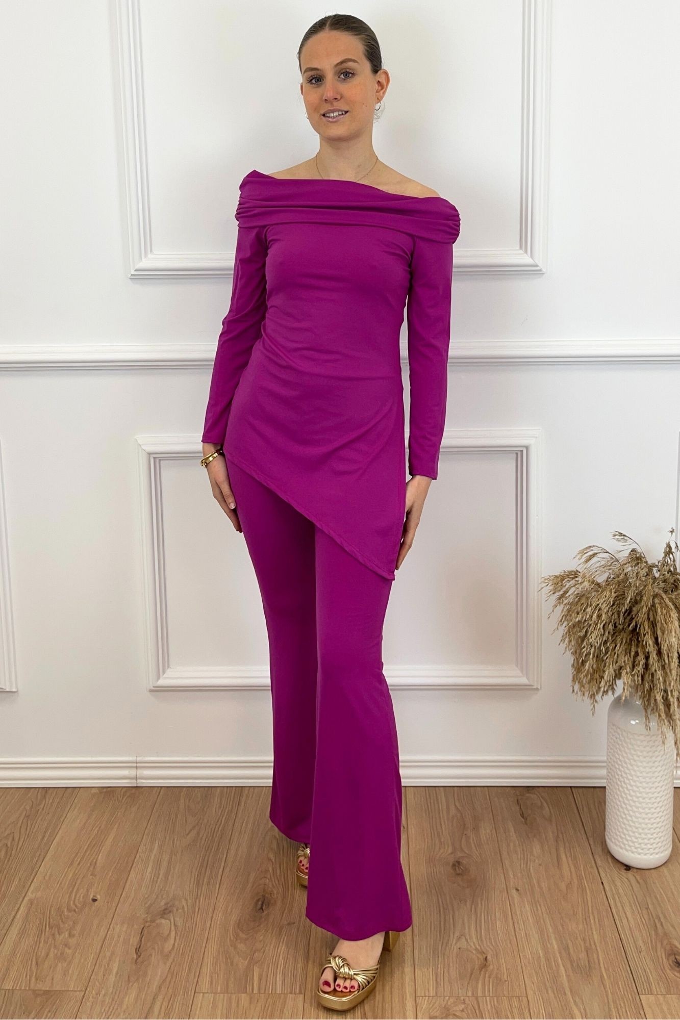 CONJUNTO OFF SHOULDER BUGANVILLA