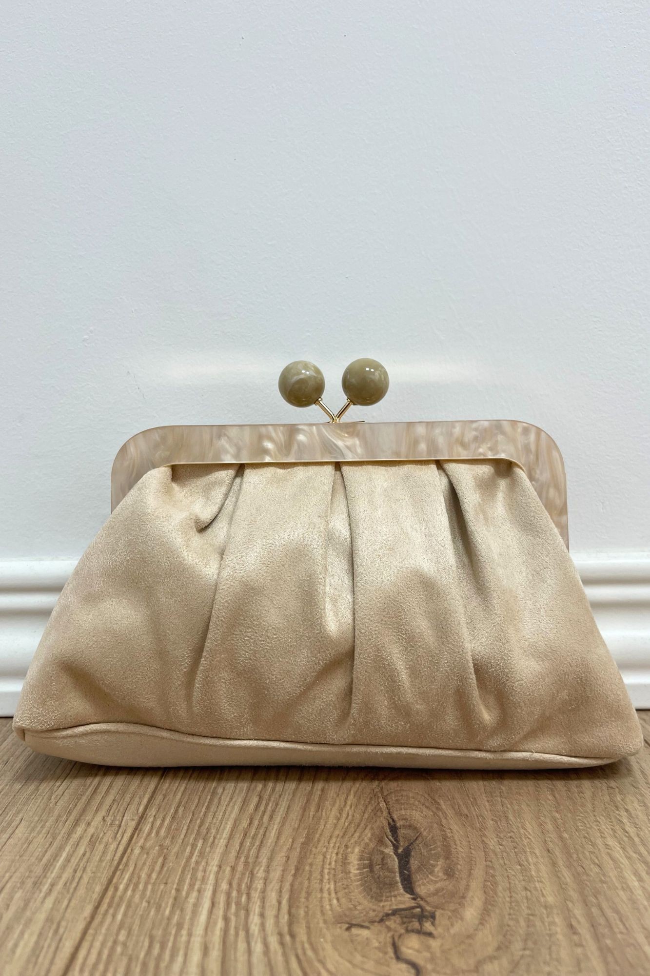 copy of BOLSO BOMBONERA - DORADO