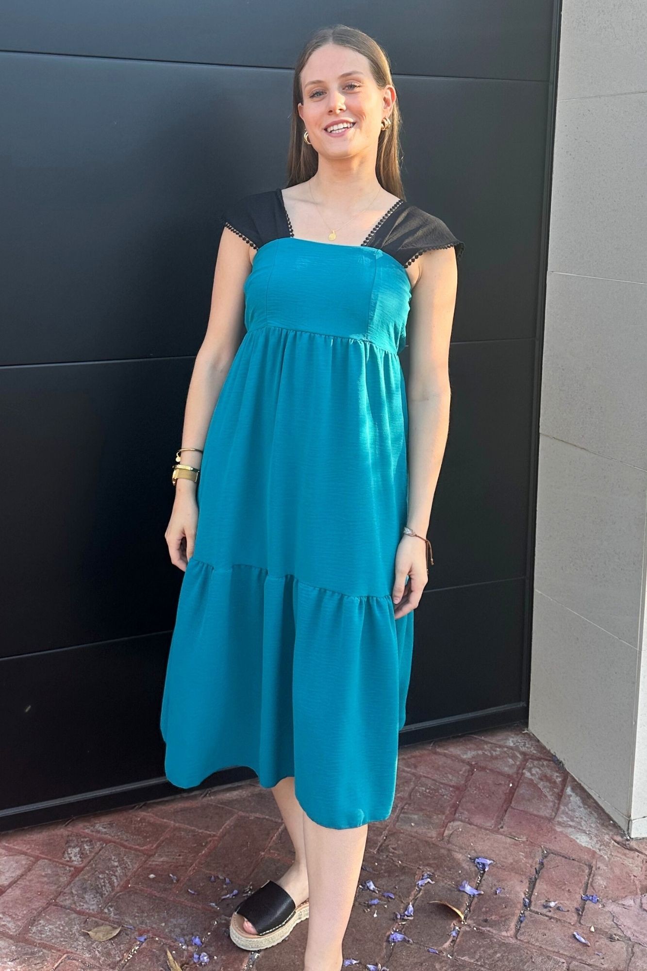 VESTIDO PANAL AZUL