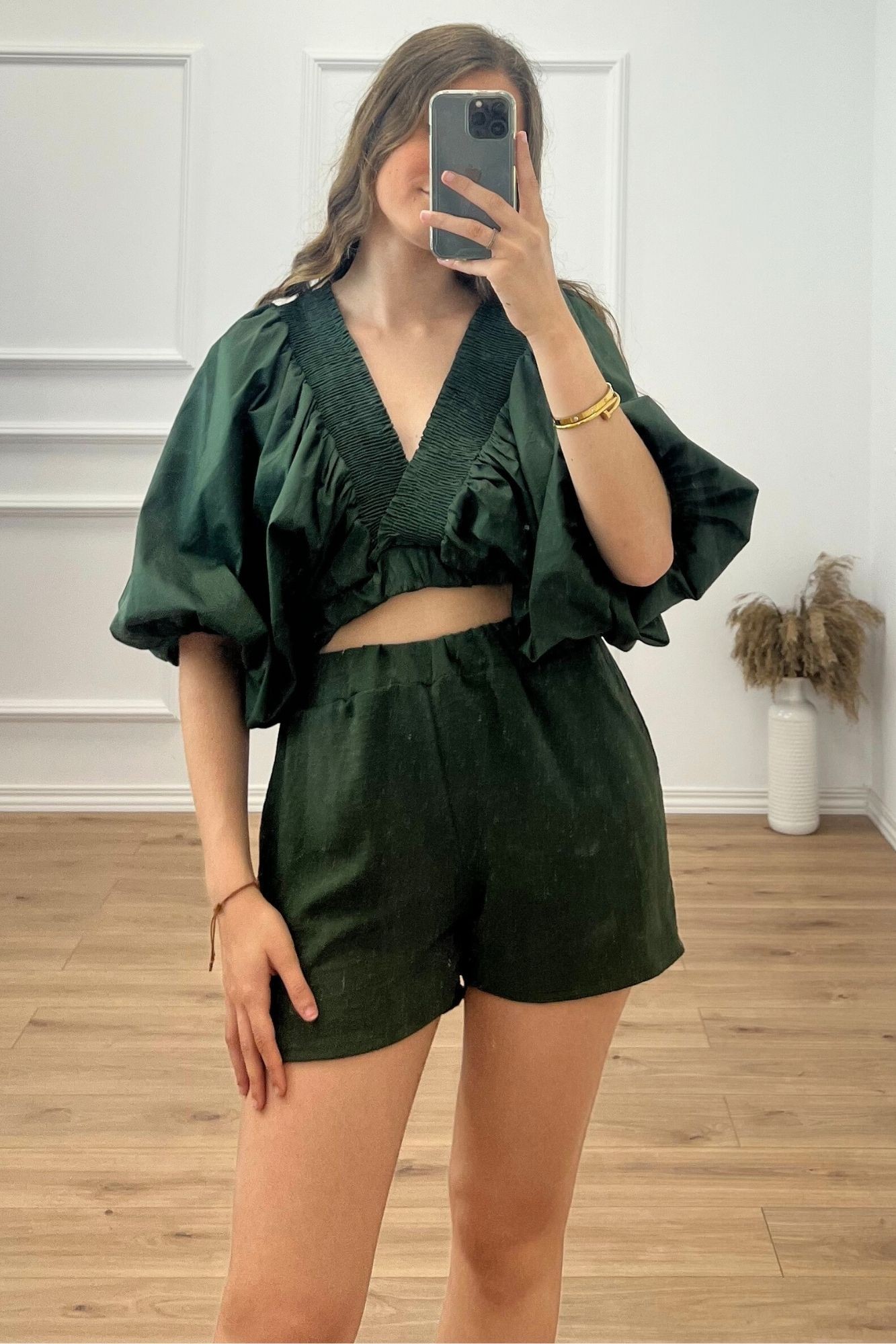 copy of CONJUNTO ESTAMPADO GEOMÉTRICO - NARANJA