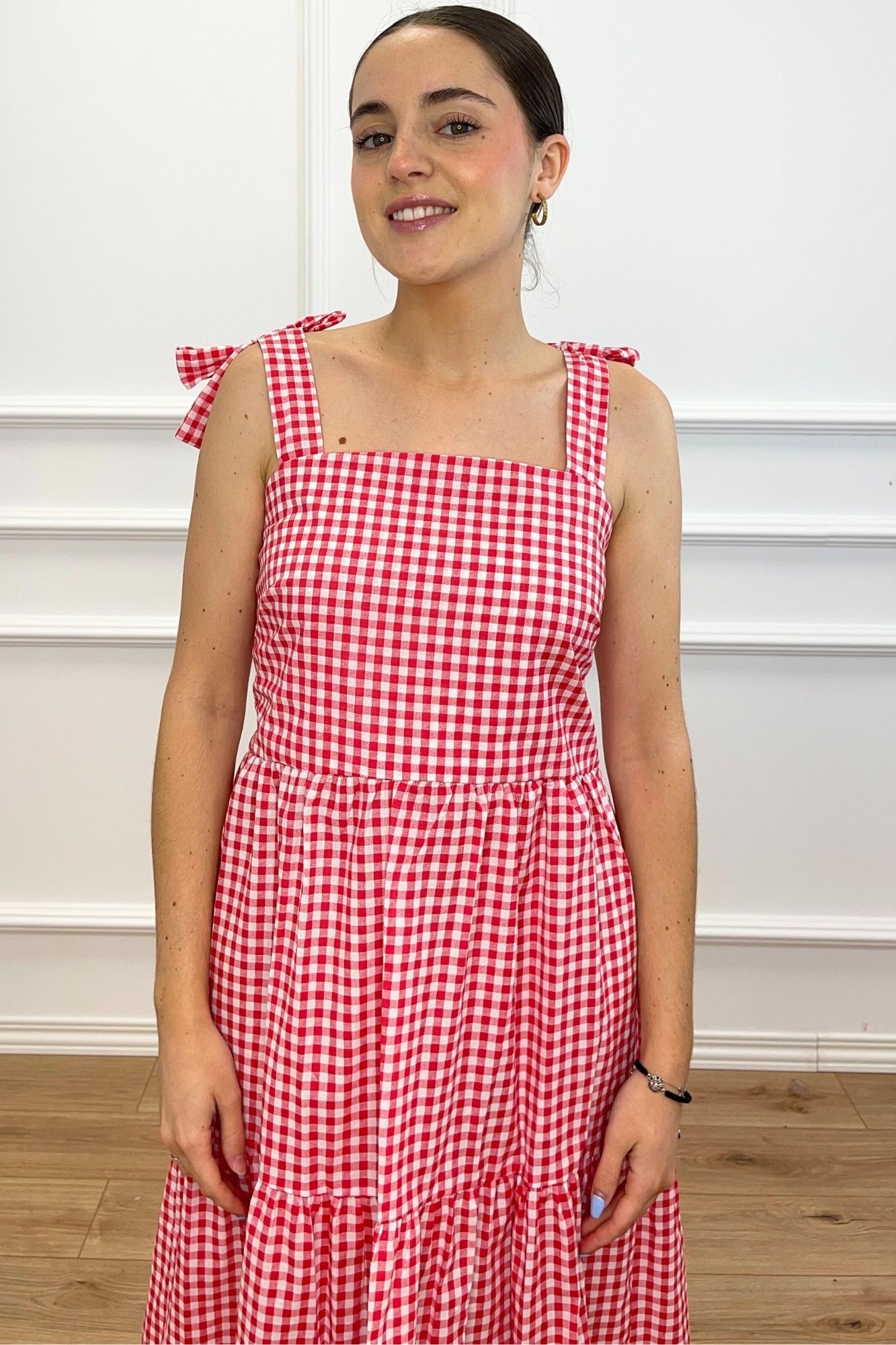 VESTIDO VICHY LAZADA