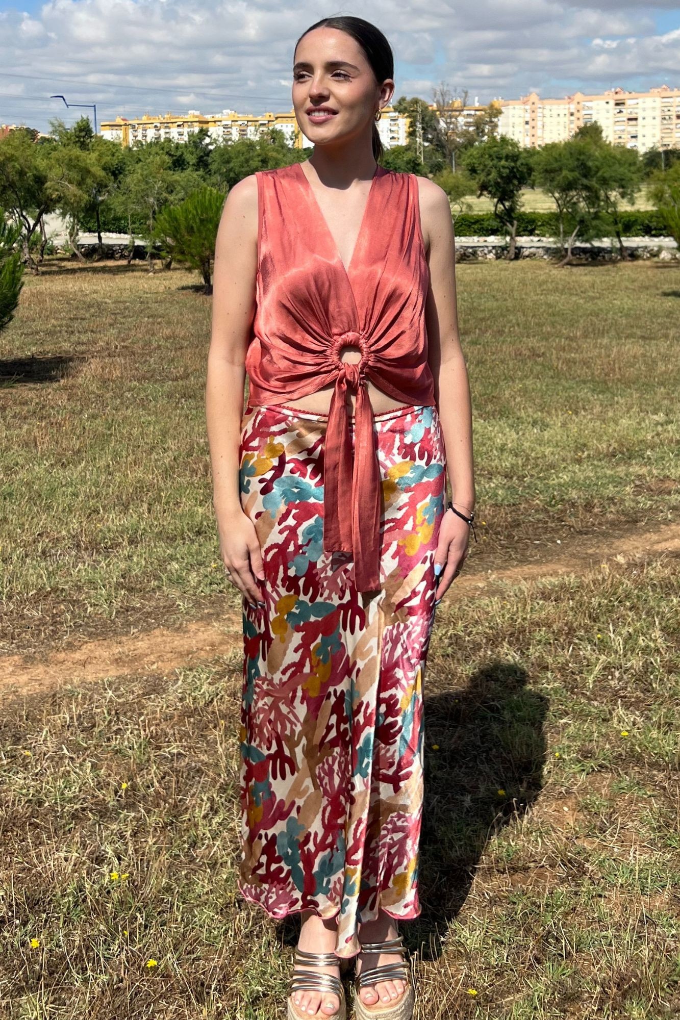 copy of FALDA MIDI ABERTURA - DENIM