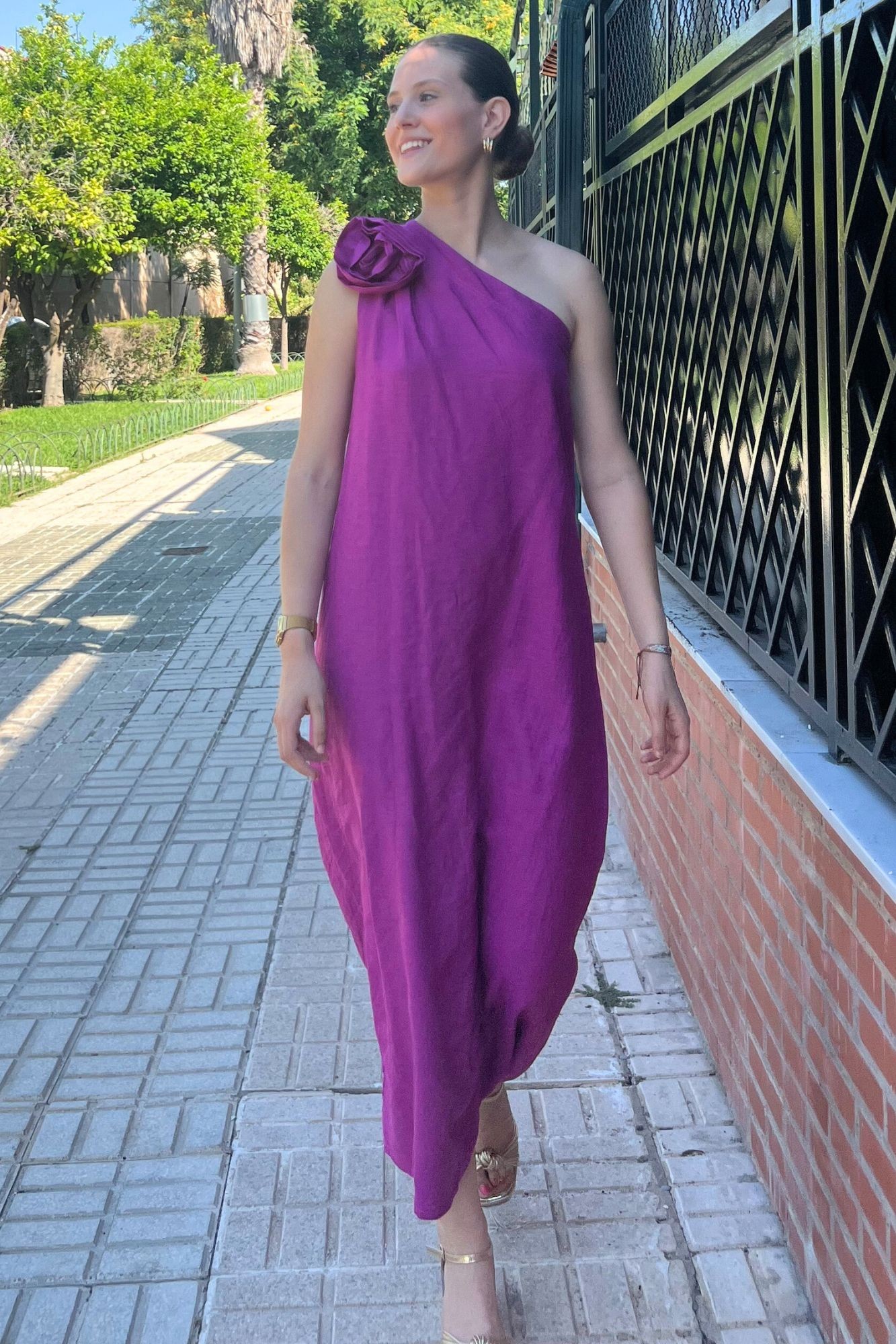 VESTIDO CLAVEL BUGANVILLA