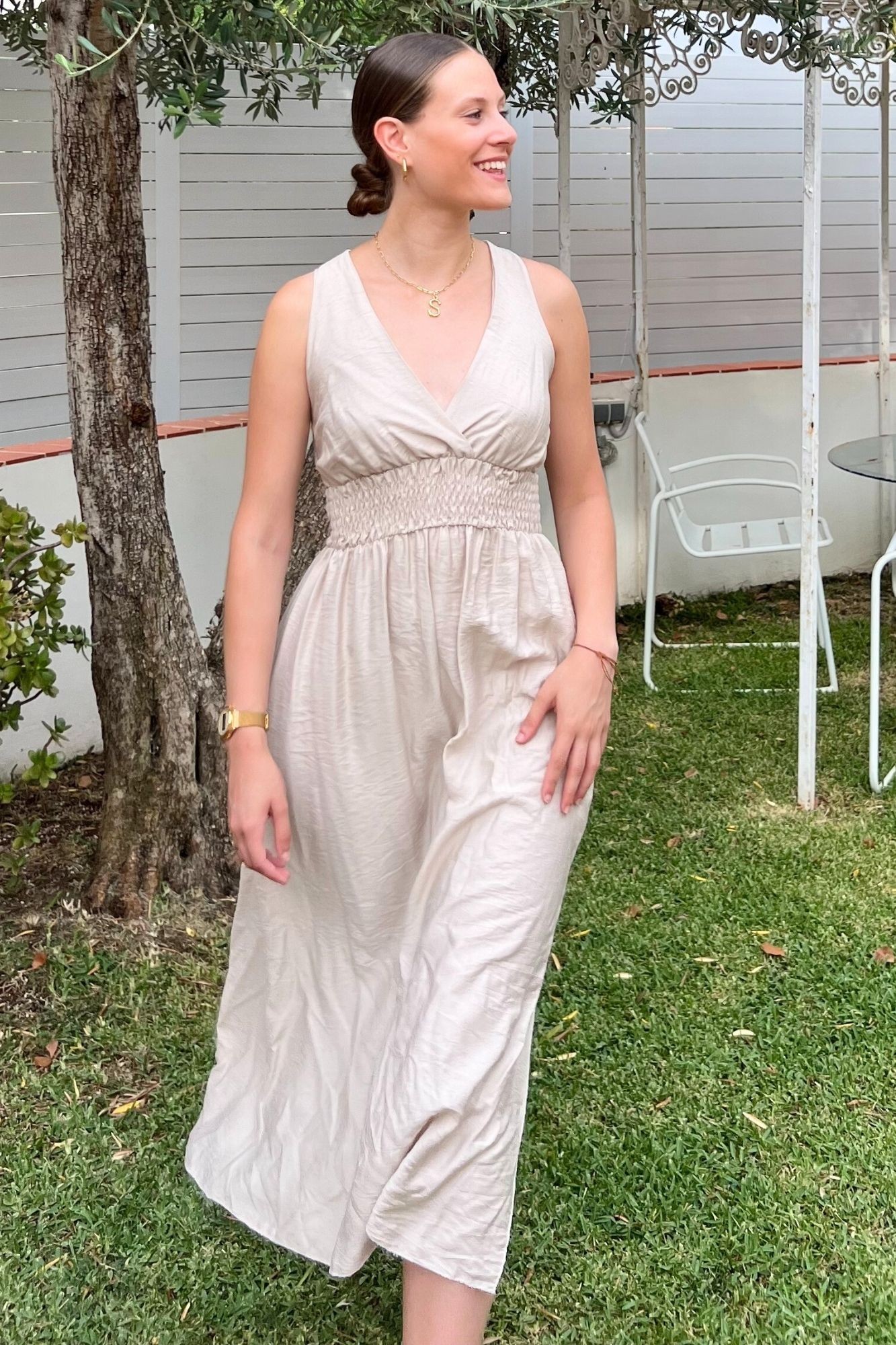 VESTIDO MYKONOS BEIGE