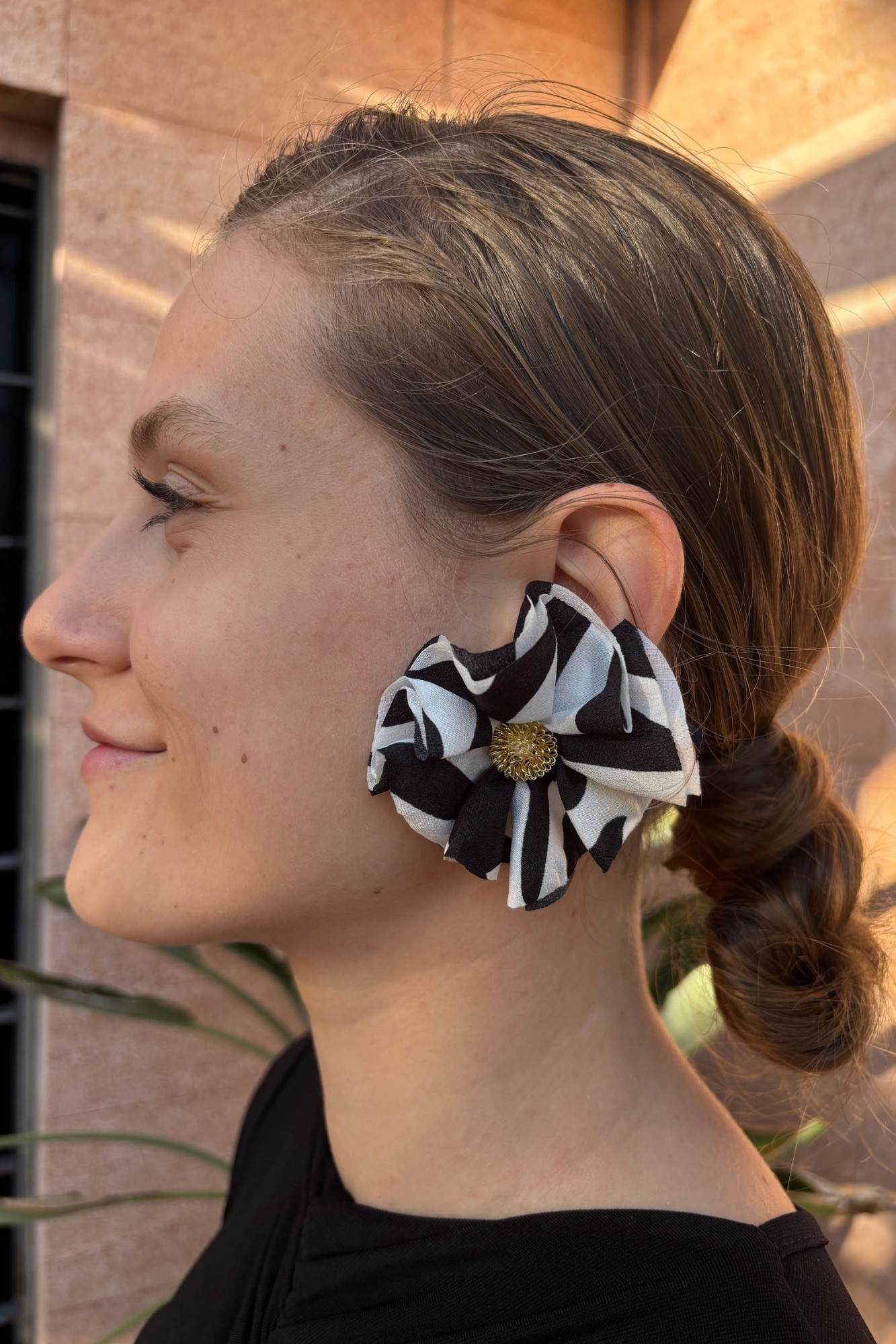 PENDIENTE DIVINO ZEBRA