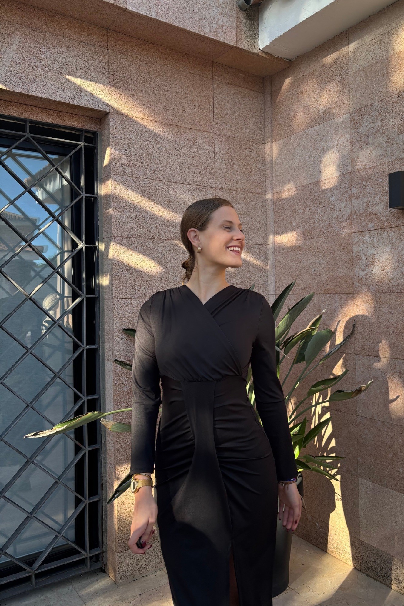 VESTIDO ESPERANZA NEGRO