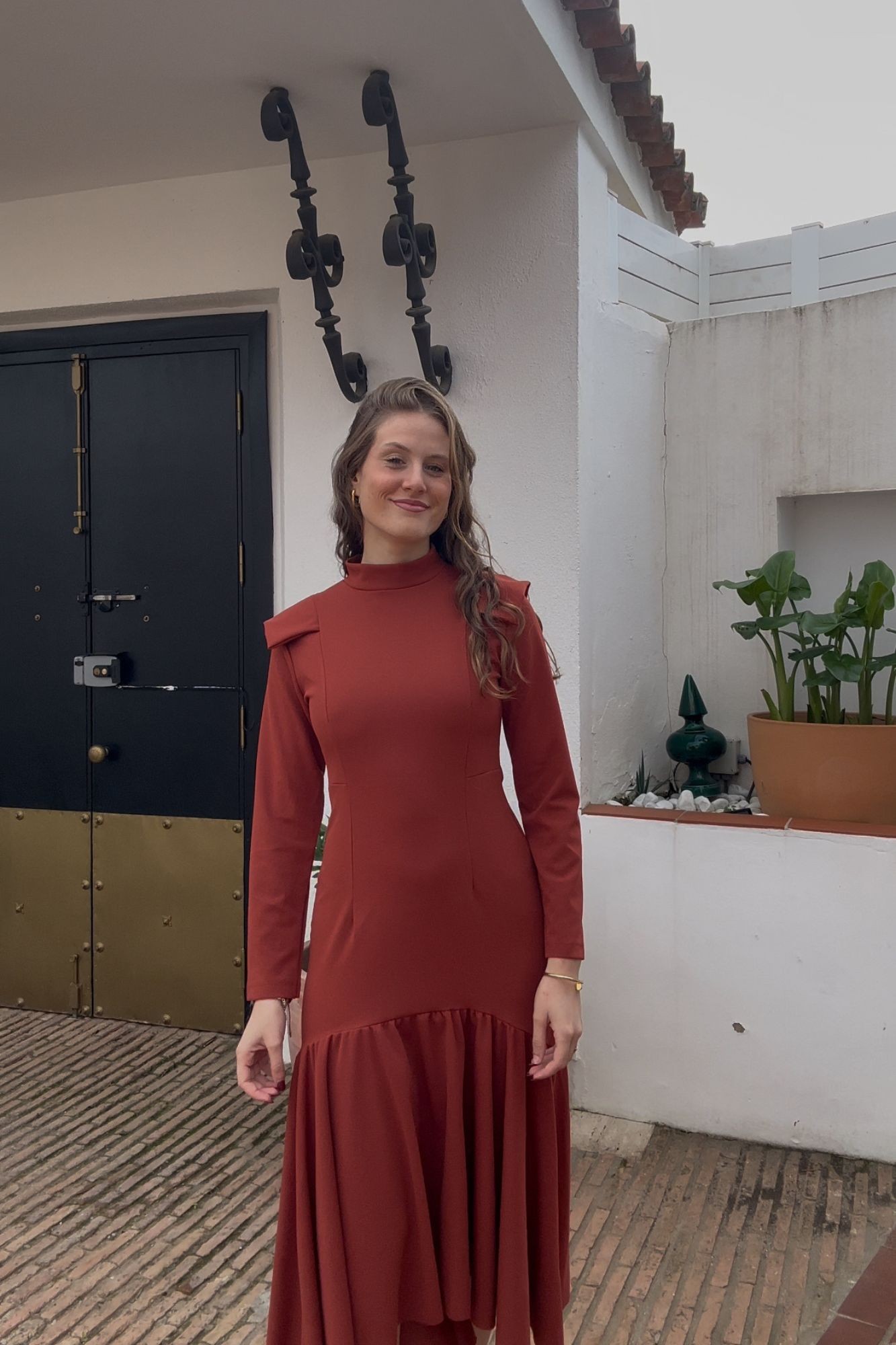 copy of VESTIDO ARACELI BURDEOS