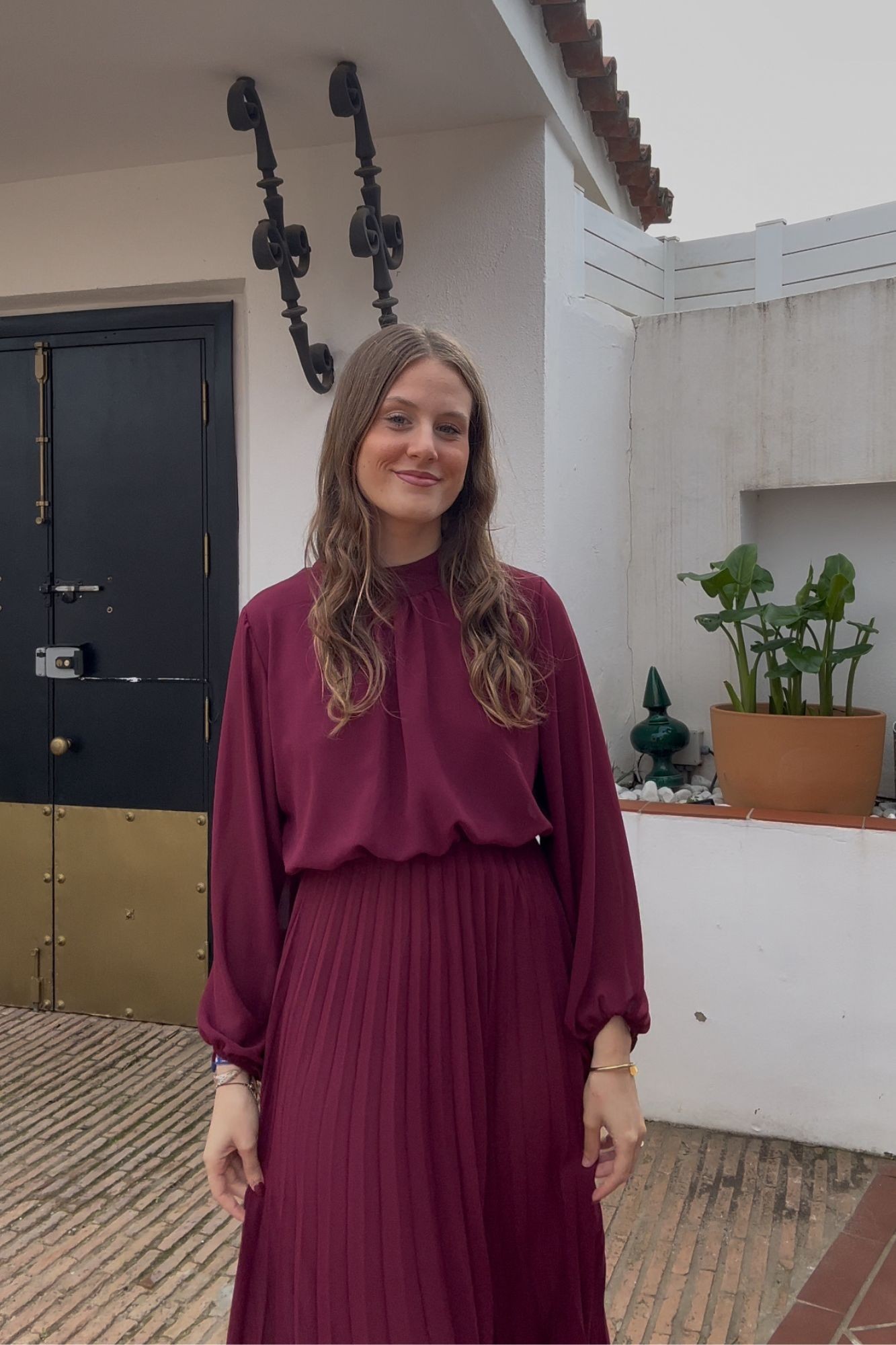 copy of VESTIDO ARACELI BURDEOS