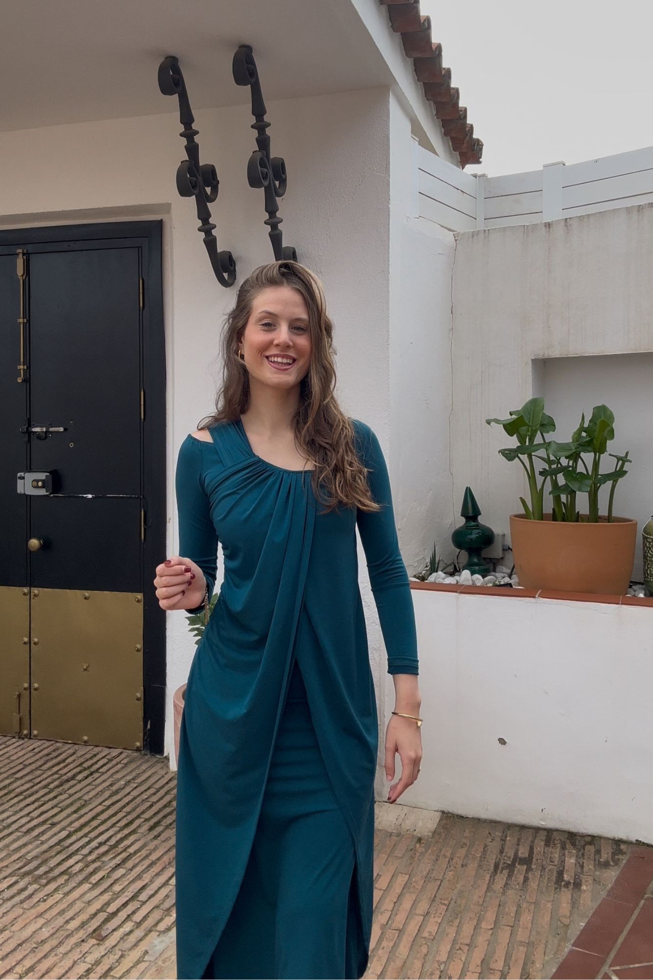 copy of VESTIDO ARACELI BURDEOS