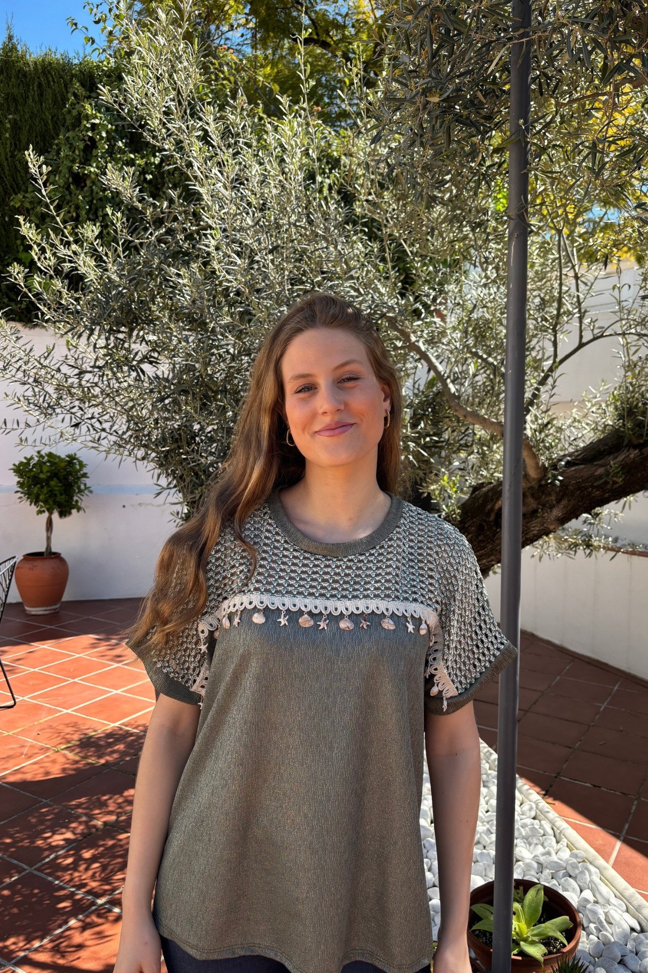 CAMISETA CONCHA VERDE